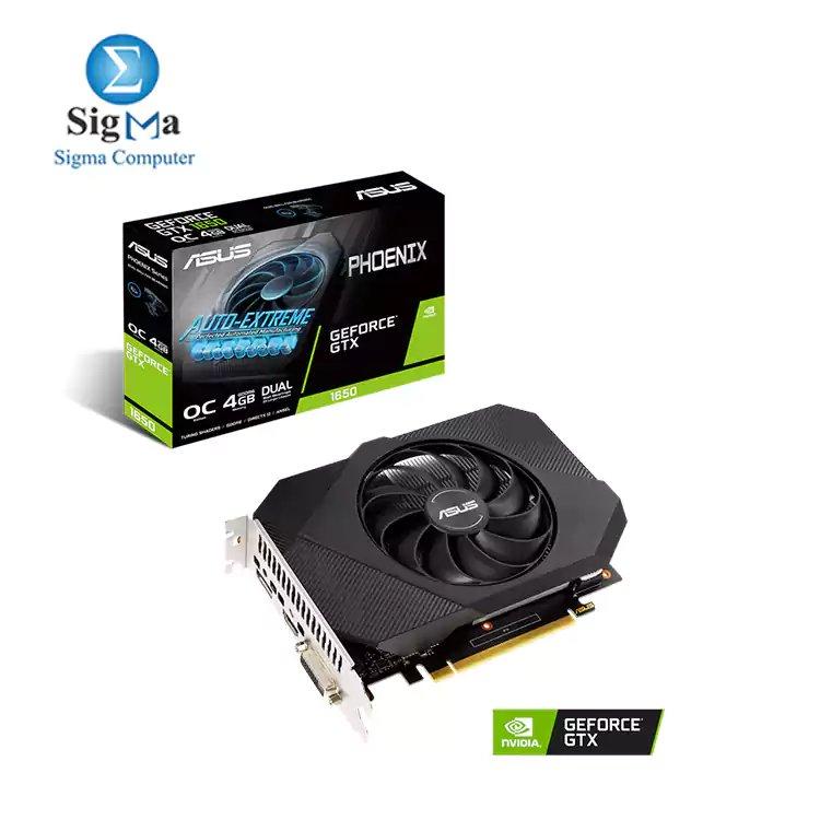 ASUS Phoenix GeForce® GTX 1650 OC edition 4GB GDDR6 - Main view