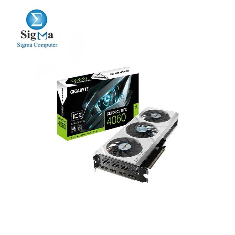 Gigabyte GeForce RTX 4060 EAGLE OC ICE 8G - Main view