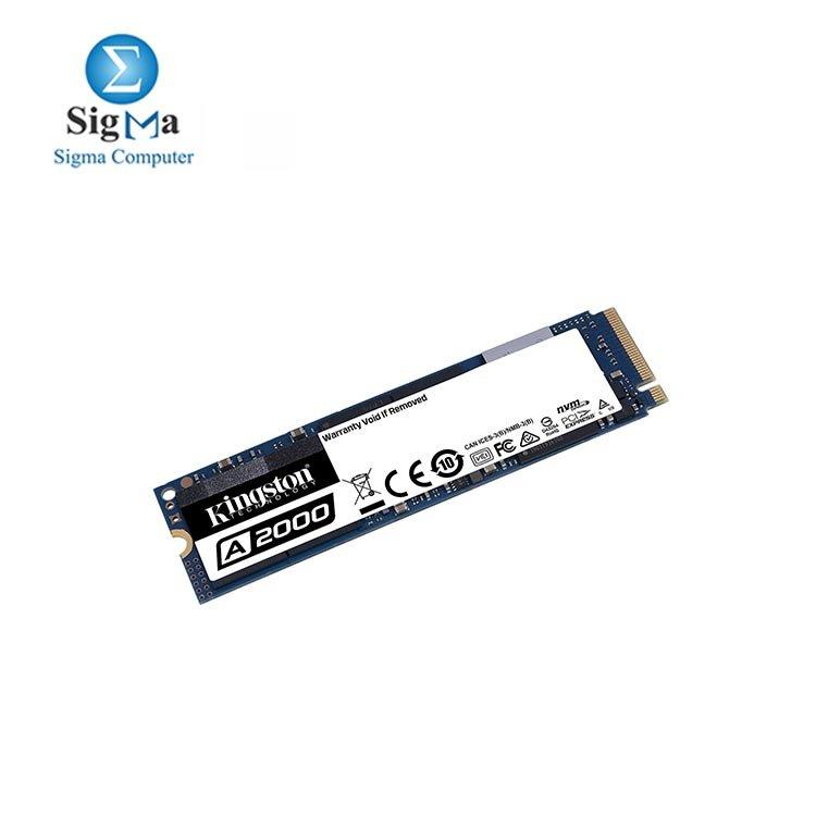 KINGSTONE A2000 NVMe M.2 PCIe SSD 500GB - Main view