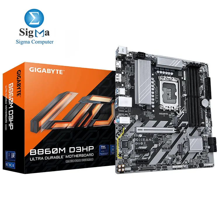Gigabyte B860M D3HP - Main view