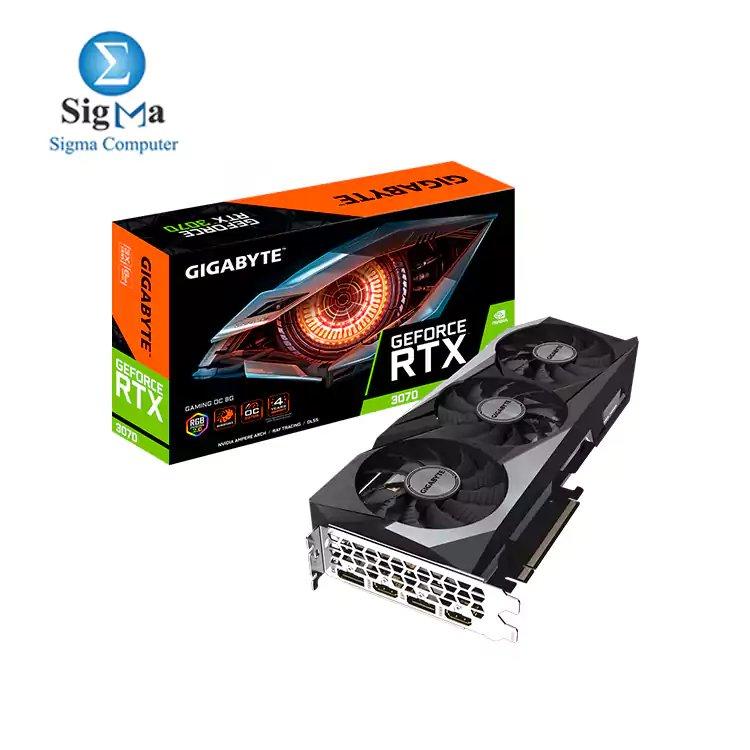 GIGABAYTE GeForce VGA RTX™ 3070 GAMING OC 8G - Main view