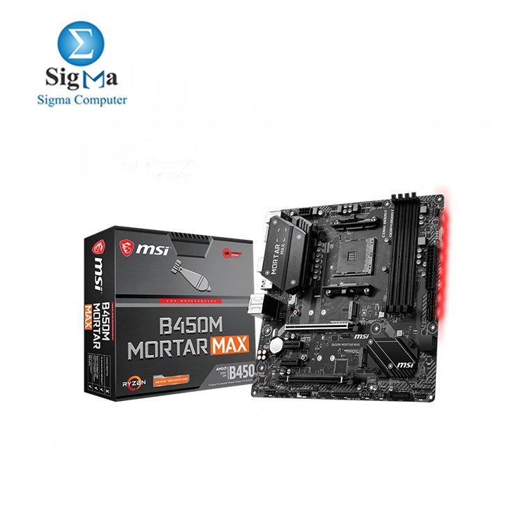 MSI B450M MORTAR MAX | Motherboard - Main view