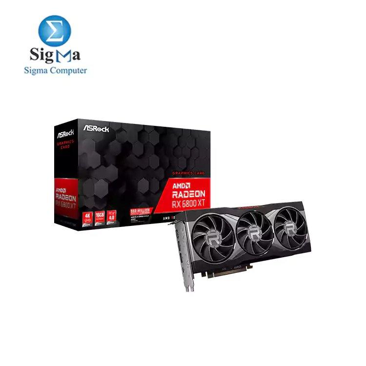 ASROCK AMD Radeon RX 6800 XT 16G 256-bit GDDR6 - Main view