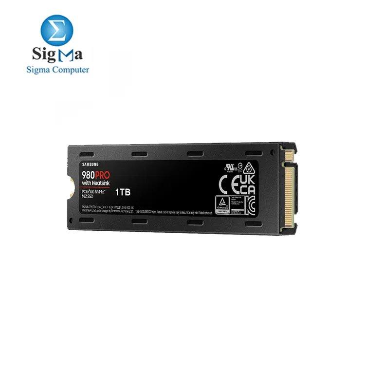 Samsung 980 PRO 1TB M.2 NVME With Heatsink - Main view