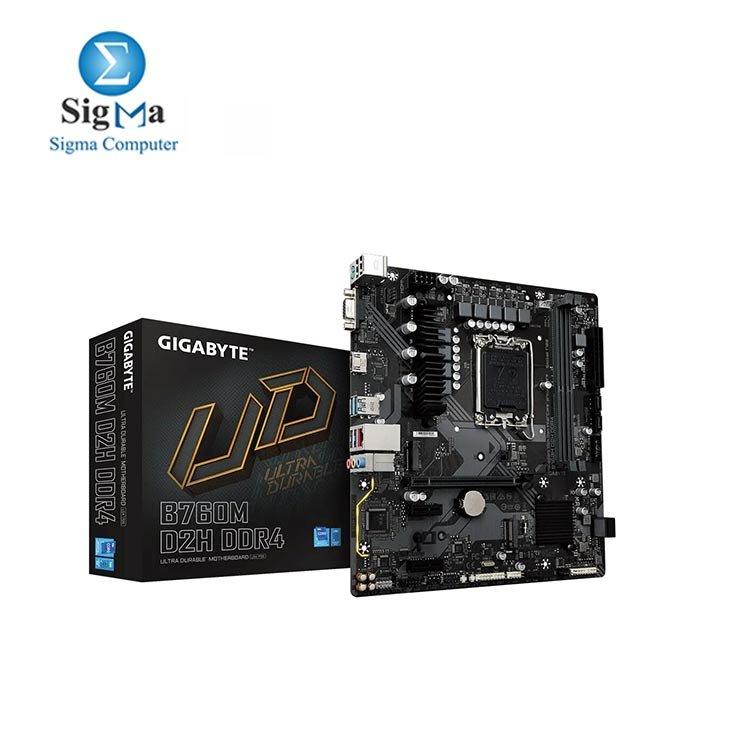 GIGABAYT INTEL B760M D2H DDR4 (rev. 1.0) - Main view