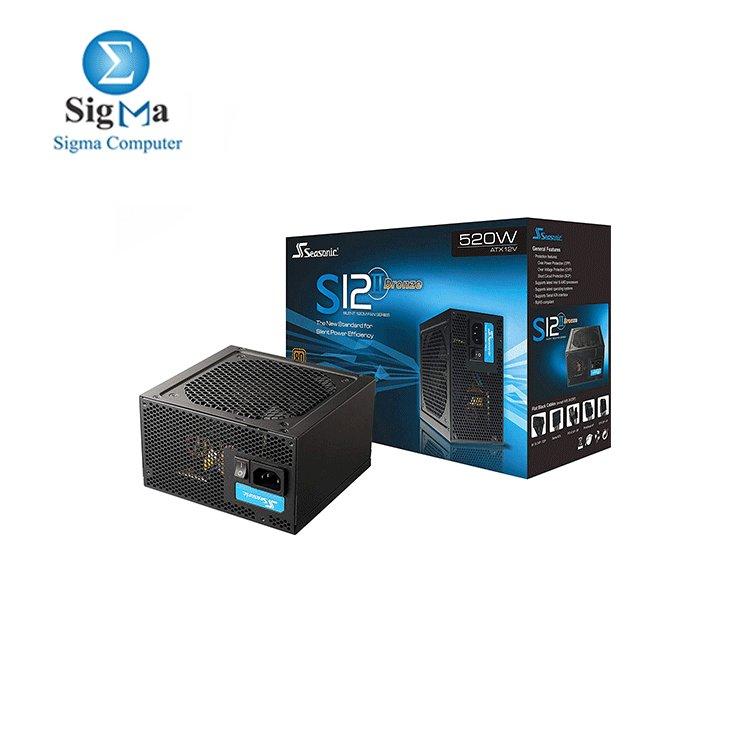 Seasonic S12II 520 SS-520GB 520W 80+ Bronze - Main view