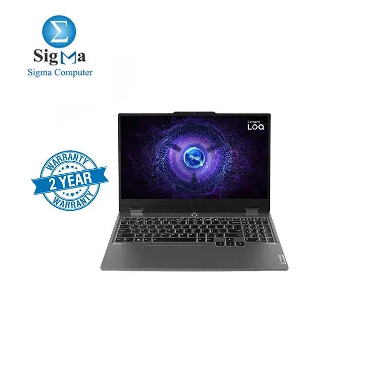 LENOVO LOQ 15IRX9 83DV008QED - Intel Core i7-13650HX - NVIDIA GeForce RTX 3050 6GB - 16GB SO-DIMM DDR5-4800 - 512GB SSD M.2 - 15.6 FHD IPS 100% sRGB 144Hz -2 years Warranty - Main view