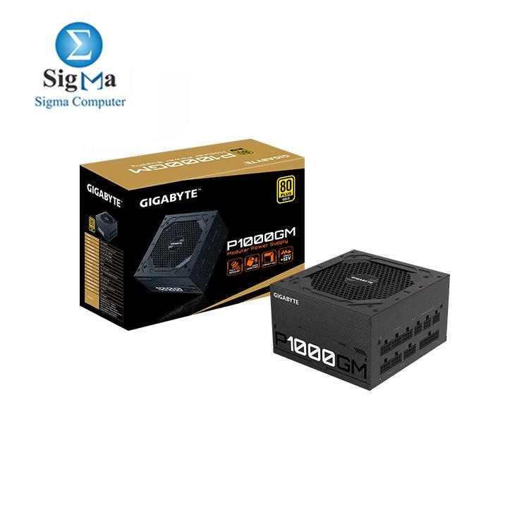 gigabyte power supply  p1000gm -1000w 80 plus gold - Main view
