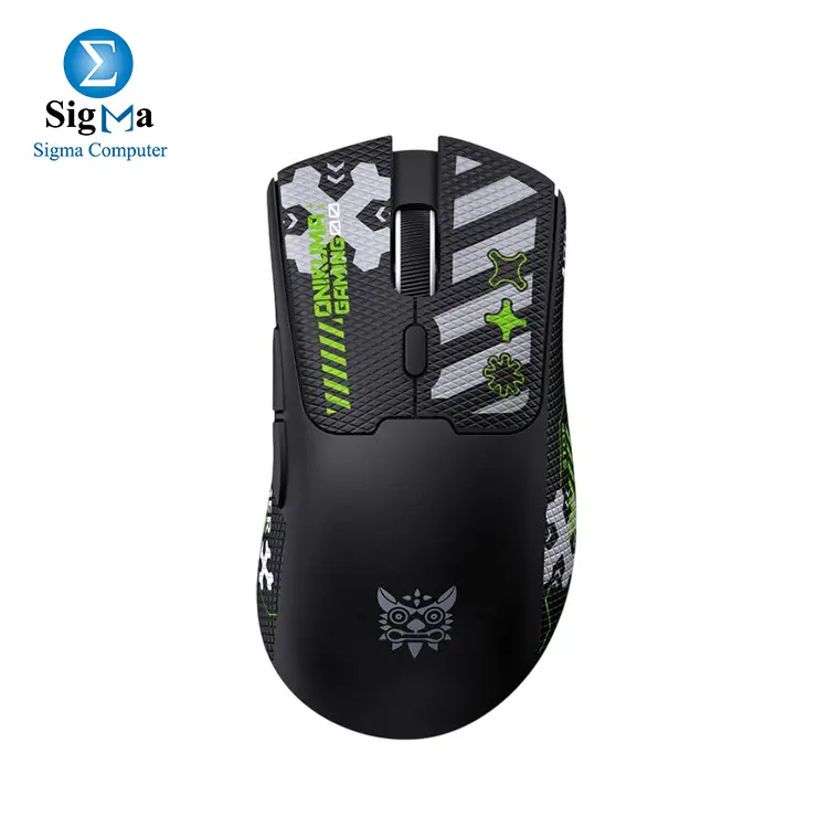 ONIKUMA DM01 12800DPI 2.4GHz + BT + Wired Tri-mode Gaming Mouse - Black - Main view