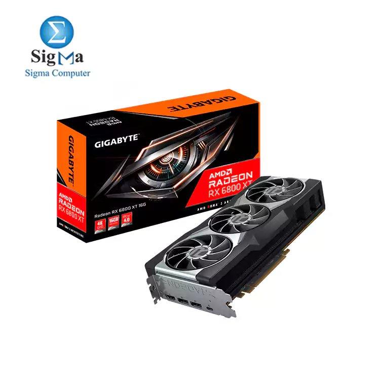 GIGABAYTE Radeon™ RX 6800 XT 16G-GV-R68XT-16GC-B - Main view