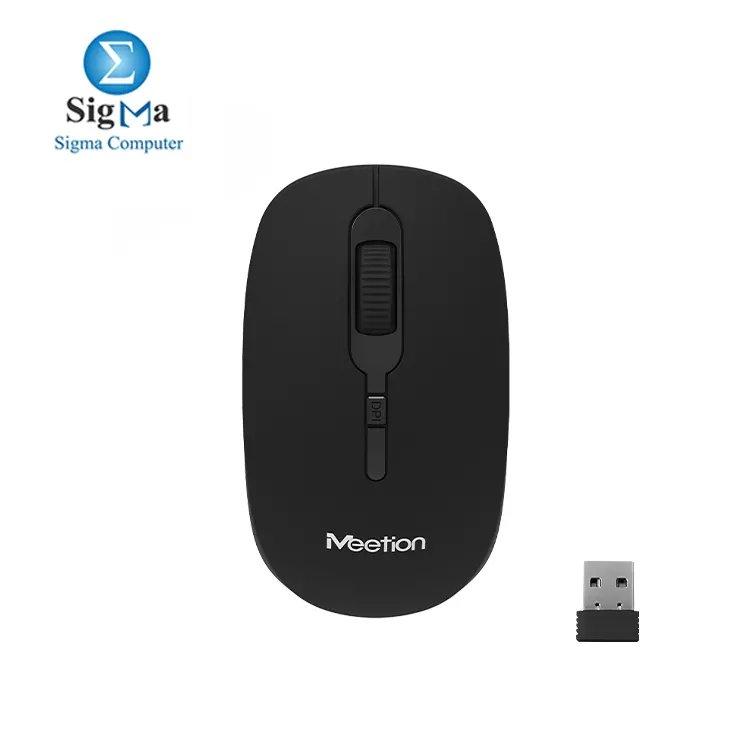 Meetion R547 Black Wireless Optical Mouse -2.4Ghz - Main view