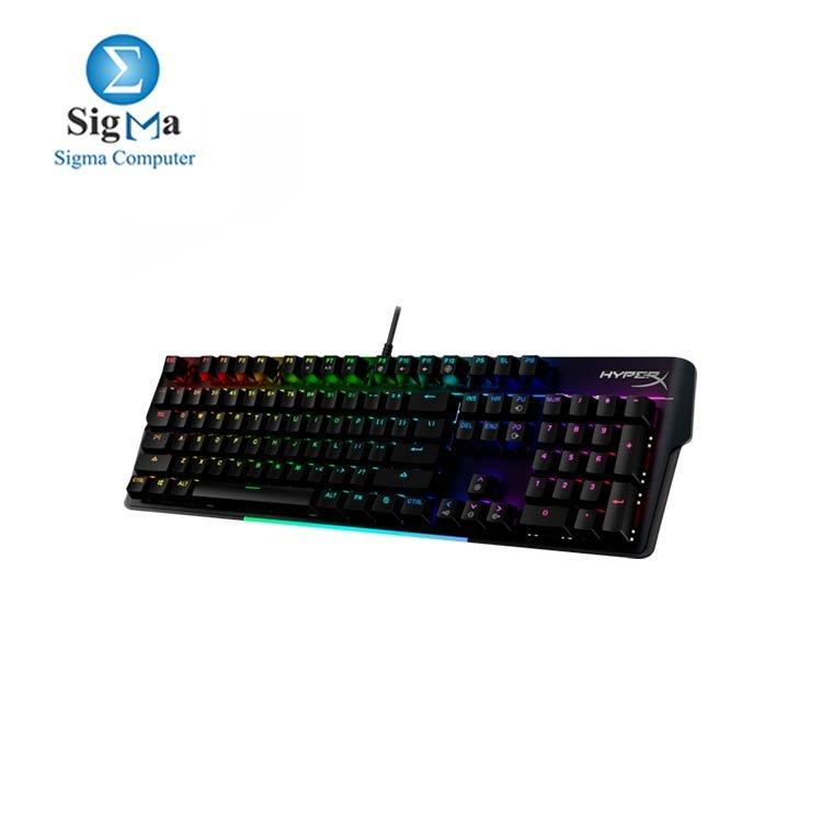 HyperX Alloy MKW100 - Mechnical Gaming Keyboard - Red - Main view