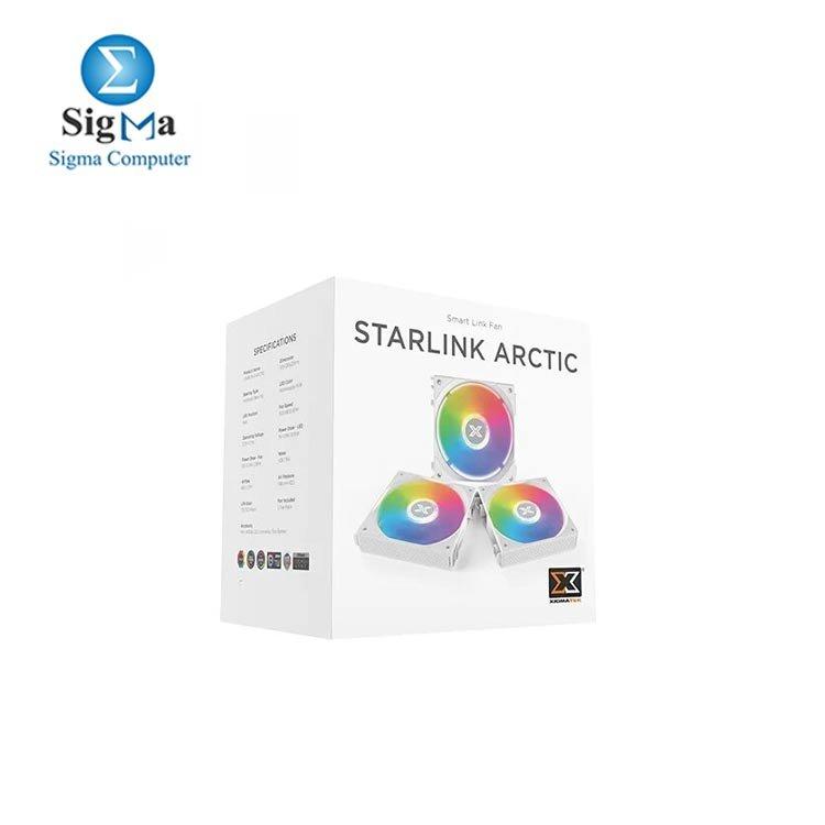 XIGMATEK Starlink Arctic Smart Link Fan Argb 3 Fans - Main view