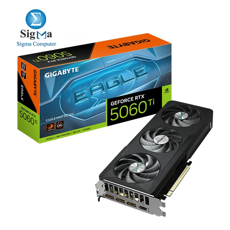 Gigabyte GeForce RTX 5060 Ti EAGLE MAX OC 16G - Main view