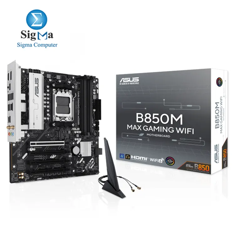 ASUS B850M MAX GAMING WIFI - Main view