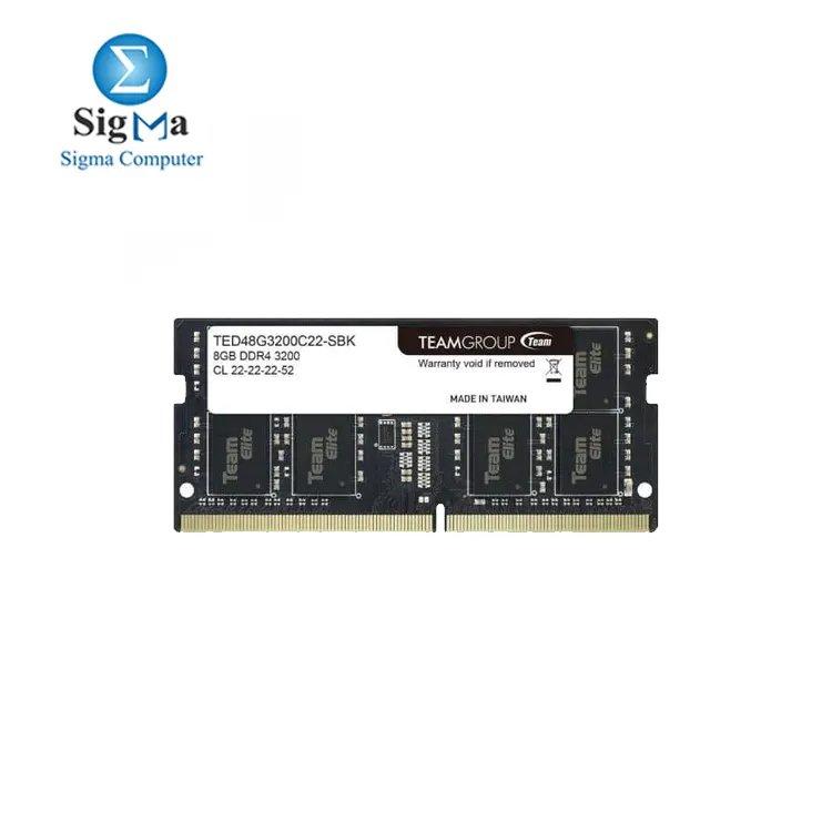 RAM-TEAM-ELITE-8G-3200HZ-NB-Cl22-22-22 - Main view
