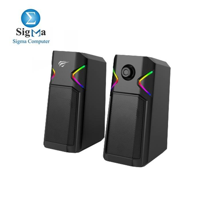HAVIT Gamenote gaming speaker sk205 With RGB Light - Main view