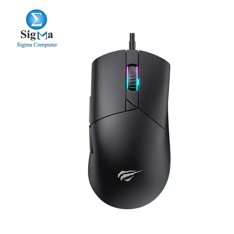Havit Ms1038 RGB backlit Programmable gaming mouse 8000DPI - Main view