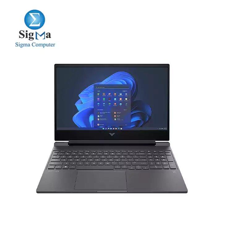 Laptop HP Victus 15 fb0028nr - AMD Ryzen 7 5800H - NVIDIA GeForce RTX 3050TI 4GB - 16GB DDR4 3200MHz - 512GB NVMe SSD - 15.6 FHD IPS 144Hz - Main view