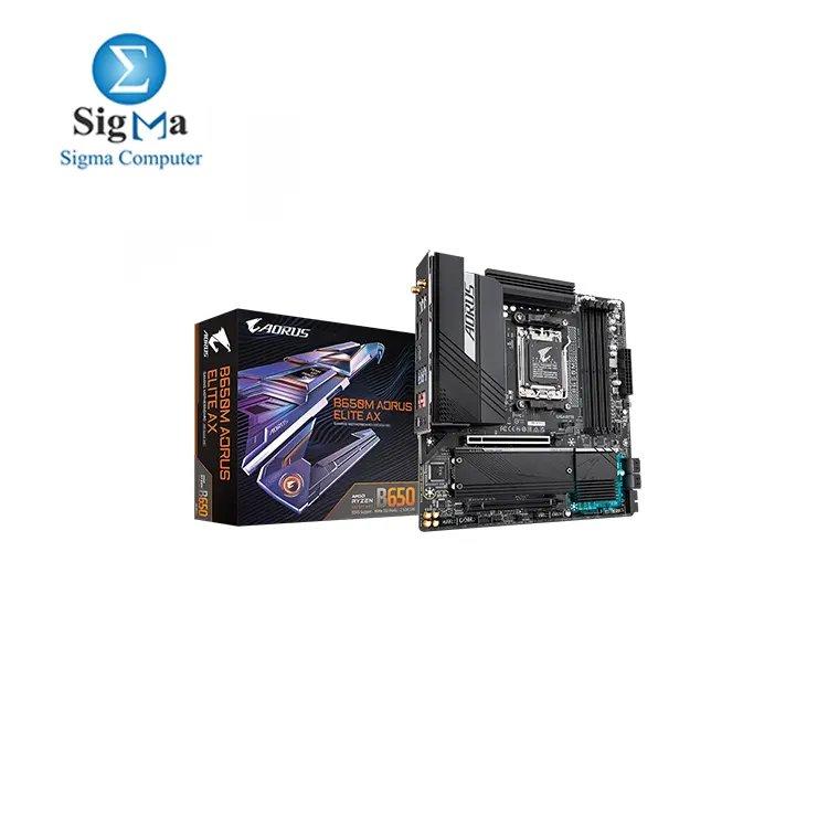 GIGABAYT AMD B650M AORUS ELITE AX (rev. 1.x) - Main view
