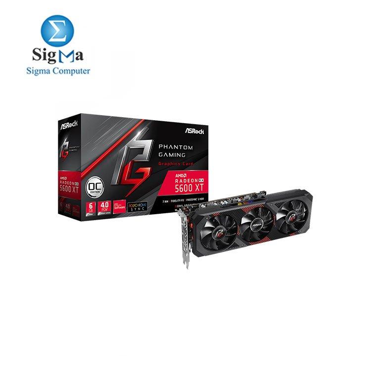 AsRock Radeon RX 5600 XT Phantom Gaming D3 6G OC - Main view