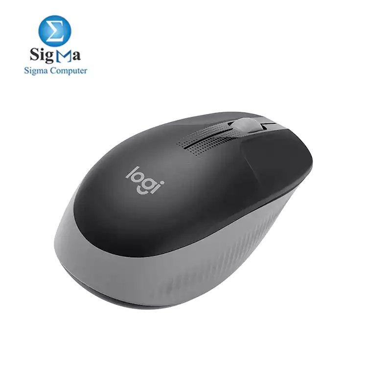 Logitech M190 Wireless Mouse Grey - Main view