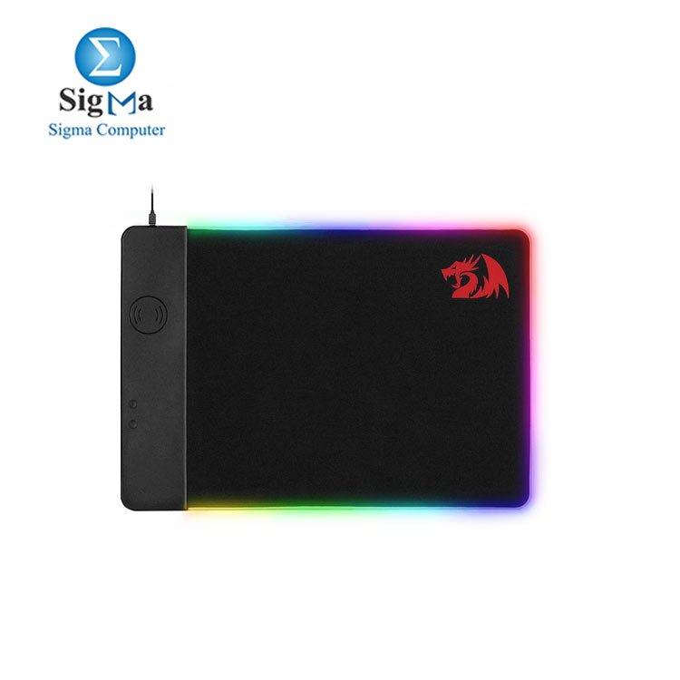Redragon P025 Qi 10w Fast Wireless Charging Backlit Mouse Pad - Main view