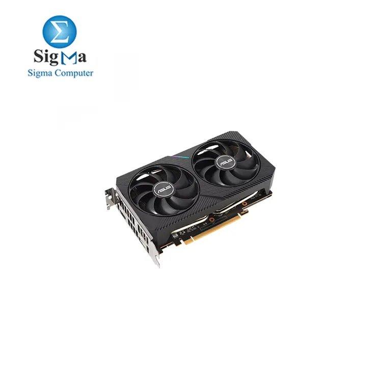 ASUS Dual Radeon™ RX 6500 XT OC Edition 4GB GDDR6 - Main view