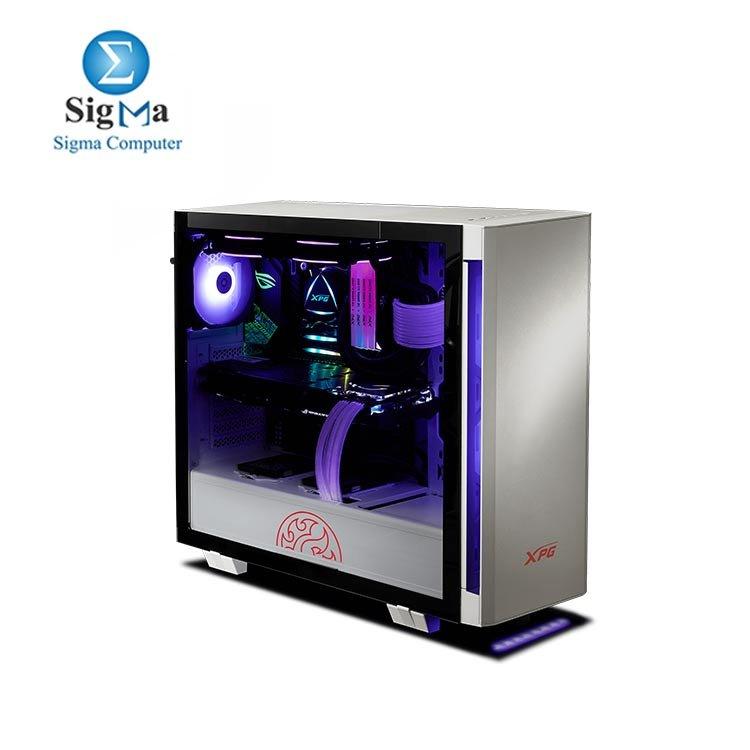 XPG INVADER ARGB- WHITE Mid-Tower Gaming Chassis - Main view