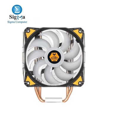 Silverstone SST- AR12-TUF Advanced copper Heat-pipe Direct Contact (HDC) technology CPU air cooler - View 1