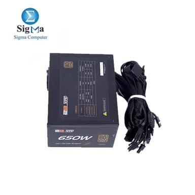 2B (PW004) Ecstasy Gaming Power Supply 650W 80plus EU230V, Full Voltage - View 2