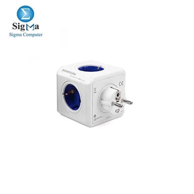 Allocacoc PowerCube Original USB - blue - View 3