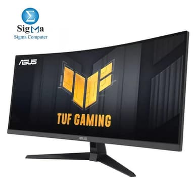 ASUS TUF Gaming VG34VQ3B – 34-Inch WQHD Curved VA, 180Hz, 1ms MPRT, FreeSync Premium, ELMB SYNC, HDR400, 90% DCI-P3, USB Hub, Built-in Speakers - View 3