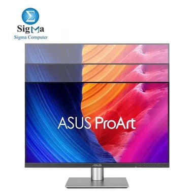 ASUS ProArt Display PA27JCV – 27" 5K (5120x2880) IPS monitor, 99% DCI-P3, ΔE<2, Calman Verified, USB-C 96W PD, HDR500, Auto KVM, Light Sync, Ergonomic stand. - View 5