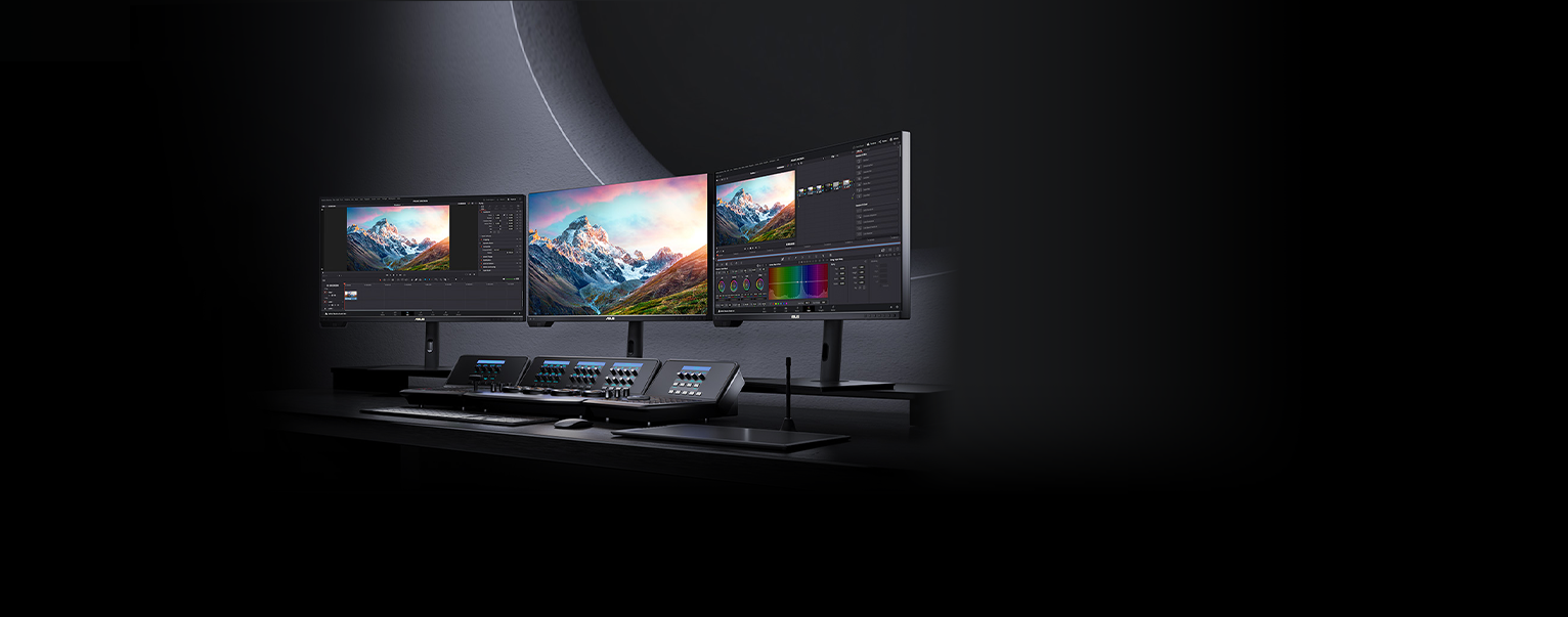 Monitors with  Industry-leading Color Accuracy