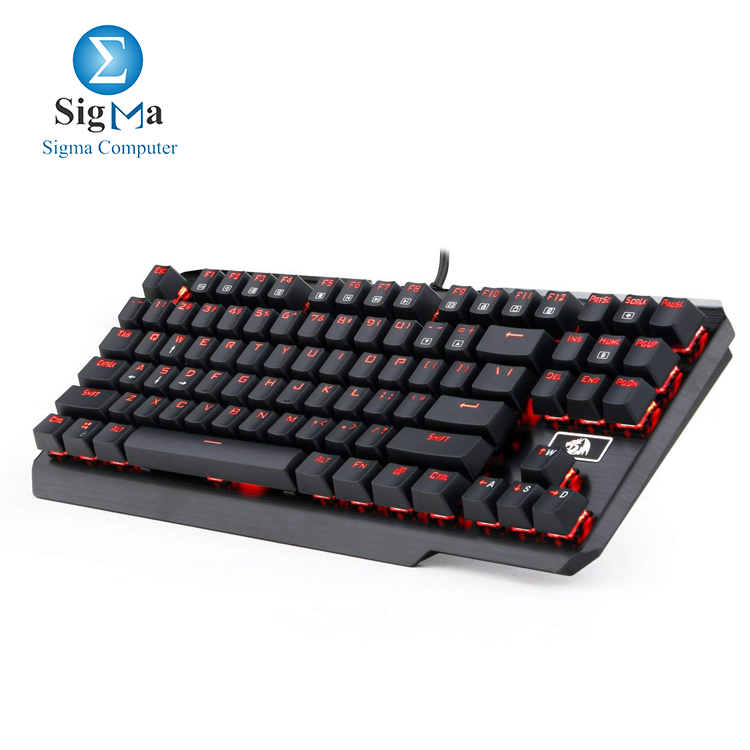 Redragon Mechanical Keyboard K553 USAS  Red LED Backlit 