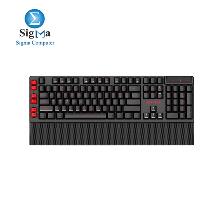  Redragon Yaksa K505 USB Gaming Keyboard  Black  