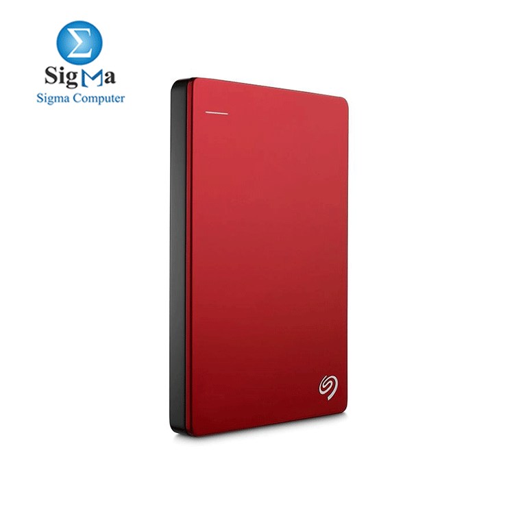 2TB Backup Plus Slim Portable USB 3.0 External HDD - Red
