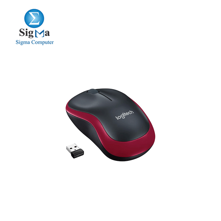 astronomy Theirs ferry Logitech M185 Wireless Mouse - Red | 199 EGP