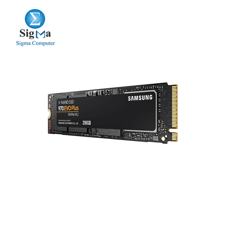 SAMSUNG 970 EVO Plus SSD 250GB NVMe M.2 Internal Solid State Hard Drive with V-NAND Technology, Storage and Memory Expansion for Gaming, Graphics w/ Heat Control, Max Speed, MZ-V7S250B/AM
