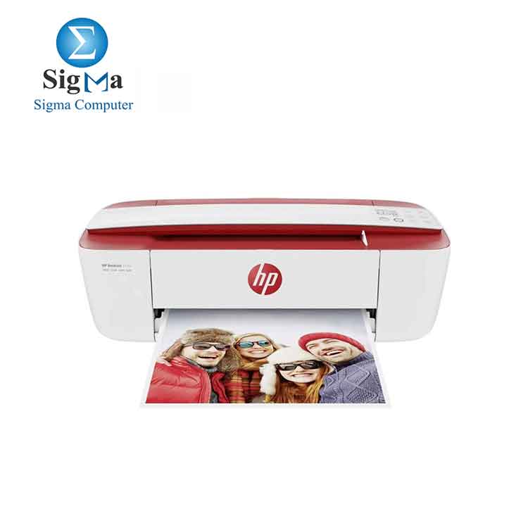 سوء الفهم مجموع أخلاقي  HP DeskJet Ink 3788 All-in-One Printer Wireless - Red | 950 EGP