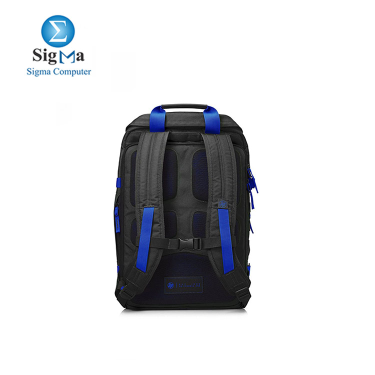 HP - Odyssey Backpack -15.6 Y5Y50AA - Black Blue