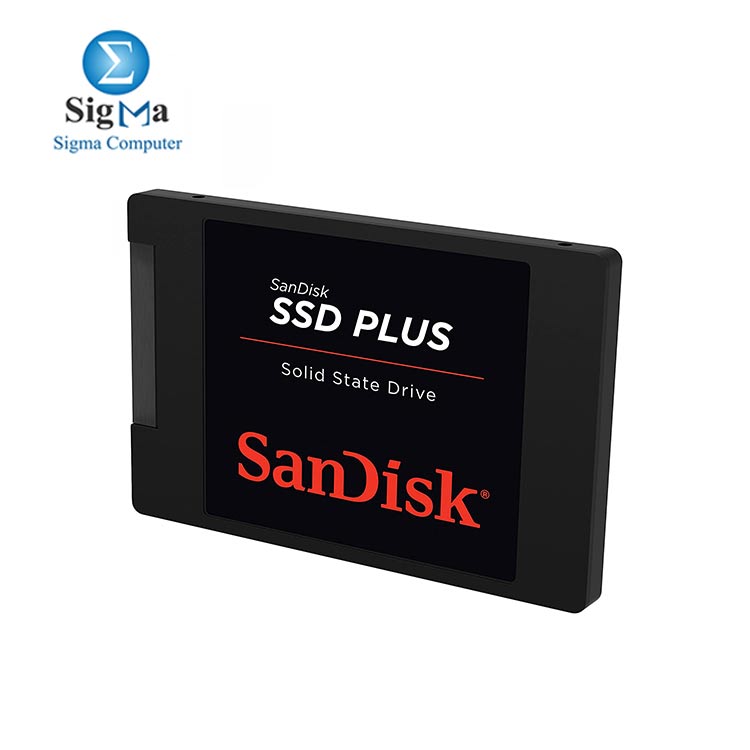 SanDisk 240GB SSD PLUS  Internal SSD - SATA III 6 Gb-s  2.5-7mm  Up to 530 MB s