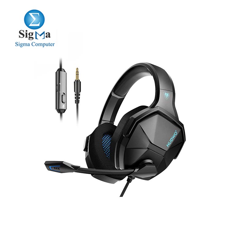NUBWO N13 PC Gamer Headset Over-ear Gaming Headphones 3D Surround Earphone with Mic Noise Cancelling