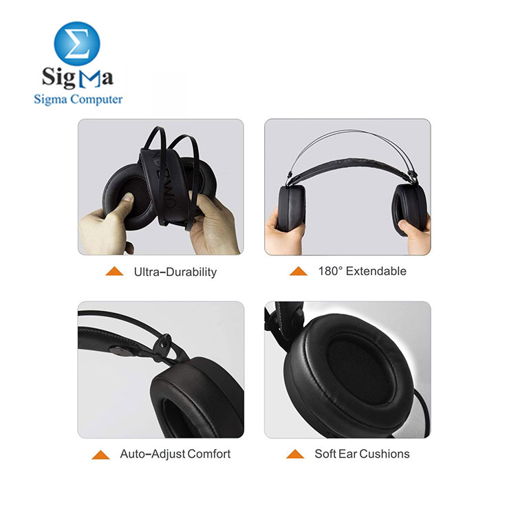 Nubwo N7 3.5mm Games Earphone PC Headset Wired PC Gaming Headphones with Noise Canceling