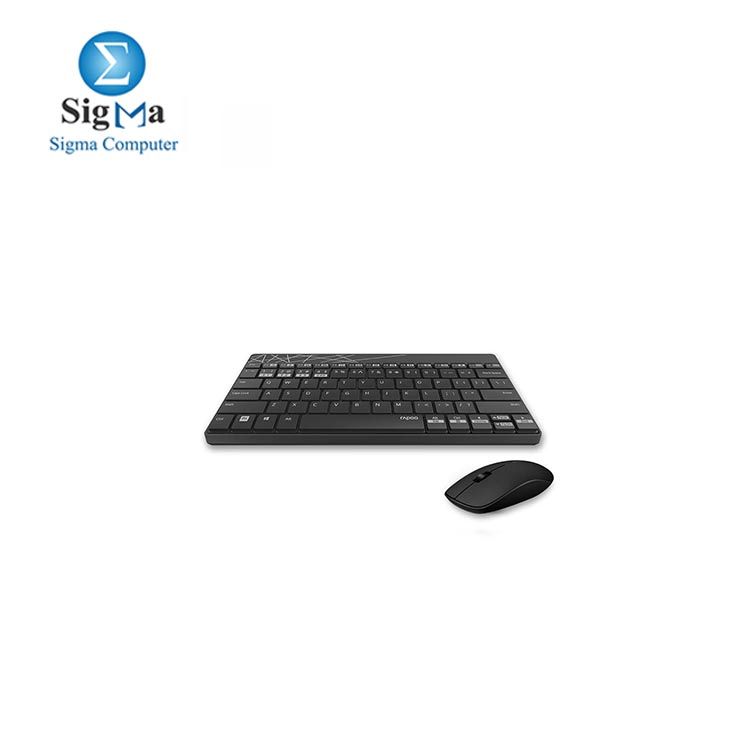 Rapoo 8000M Wireless Bluetooth 3.0/4.0 Keyboard And Mouse Combo