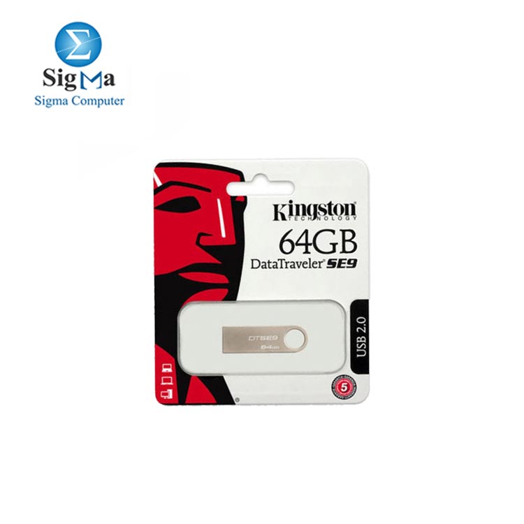  Kingston Digital DataTraveler SE9 64GB USB 2.0 Flash Drive