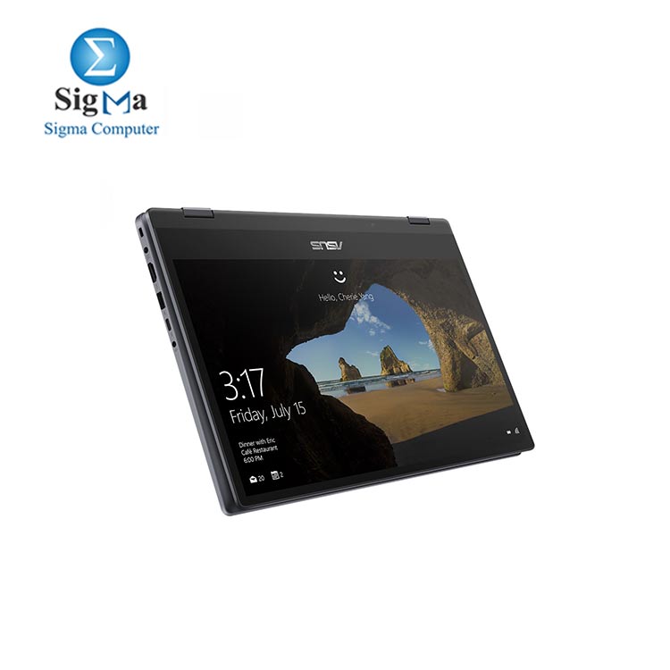  Asus- VivoBook Flip TP412FA-EC437T (Intel Core i5-10210U - 8GB - 512GBSSD - Intel HD Graphics - 14.0FHD TOUCH - Win10) Silver Blue