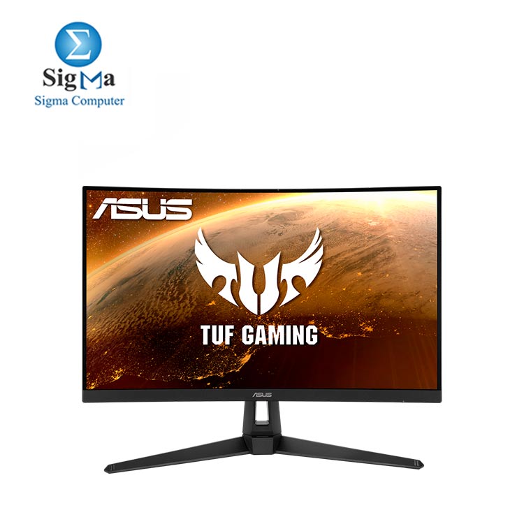 Monitor  ASUS TUF Gaming VG27WQ1B Curved Gaming – 27 inch WQHD (2560x1440), 165Hz(Above 144Hz), Extreme Low Motion Blur™, Adaptive-sync, FreeSync™ Premium, 1ms (MPRT), HDR10