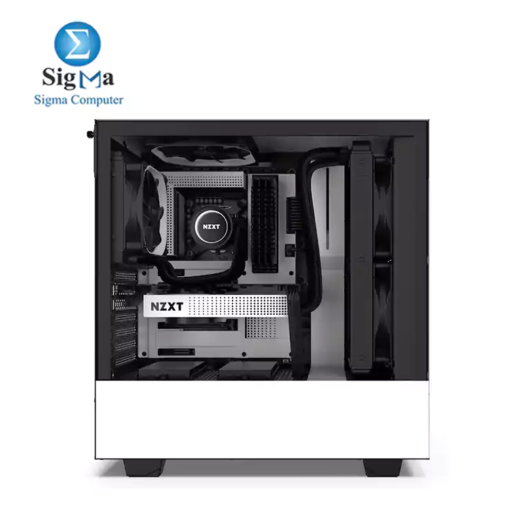 NZXT H510 - CA-H510B-W1 - Compact ATX Mid-Tower 2 FANS 120 MM PC Gaming Case